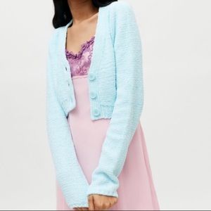 UO Pastel Chenille Cardigan